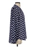 Pleione 100% Polyester Blue Long Sleeve Blouse Size S - photo 4