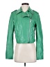 7 For All Mankind 100% Polyurethane Green Jacket Size XXS (estimated) - photo 1