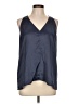 Ann Taylor LOFT Outlet 100% Polyester Gray Sleeveless Blouse Size L - photo 1