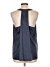 Ann Taylor LOFT Outlet 100% Polyester Gray Sleeveless Blouse Size L - photo 2