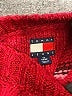 Tommy Jeans Stripes Burgundy Pullover Sweater Size XS - photo 7
