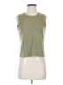 L.L.Bean 100% Cotton Green Sleeveless Top Size S - photo 1