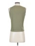L.L.Bean 100% Cotton Green Sleeveless Top Size S - photo 2
