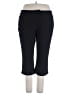 Perseption Solid Black Active Pants Size L - photo 1