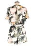 Club Monaco 100% Polyester Tropical Green Romper Size 8 - photo 2