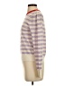 Banana Republic 100% Wool Stripes Purple Wool Pullover Sweater Size S - photo 5