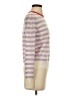 Banana Republic 100% Wool Stripes Purple Wool Pullover Sweater Size S - photo 4