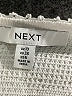 Next 100% Cotton White Casual Dress Size 6 - photo 7