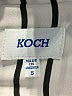 Koch 100% Polyester Stripes White Long Sleeve Blouse Size S - photo 7