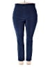 Rafaella Solid Blue Casual Pants Size 20 - photo 1