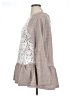 Suzanne Betro Gray Long Sleeve Top Size XL - photo 5