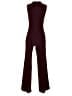 Trina Turk 100% Polyester Solid Burgundy Jumpsuit Size 2 - photo 2