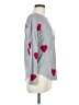 Assorted Brands Hearts Gray Pullover Sweater Size M - photo 4