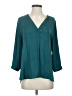 Dolan 100% Polyester Teal 3/4 Sleeve T-Shirt Size S - photo 1