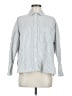 Everlane Stripes Gray Long Sleeve Button-Down Shirt Size M - photo 1