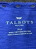 Talbots Outlet 100% Cotton Blue Sleeveless Top Size XL Petite - photo 7