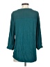 Dolan 100% Polyester Teal 3/4 Sleeve T-Shirt Size S - photo 2