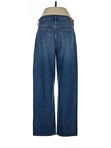 Madewell Low-Slung Straight Jeans in Palmina Wash (view 2)