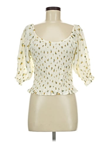 Faithfull the Brand 3/4 Sleeve Blouse (view 1)