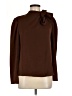 Unbranded 100% Polyester Brown Long Sleeve Blouse Size M - photo 1
