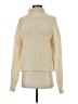 Pants Store 100% Acrylic Solid Ivory Turtleneck Sweater Size S - photo 1