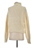 Pants Store 100% Acrylic Solid Ivory Turtleneck Sweater Size S - photo 2