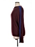 Splendid Color Block Burgundy Pullover Sweater Size XL - photo 5