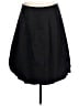 BCBGMAXAZRIA Solid Black Casual Skirt Size 12 - photo 1
