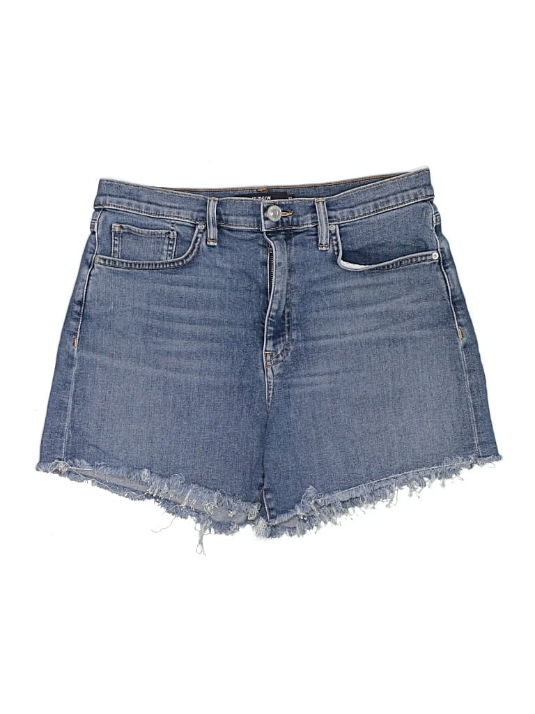 Pre-owned Hudson Denim Shorts In Blue