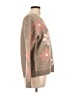 Bobeau Floral Brown Pullover Sweater Size L (petite) - photo 4