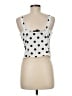 Forever 21 100% Polyester White Tank Top Size M - photo 2