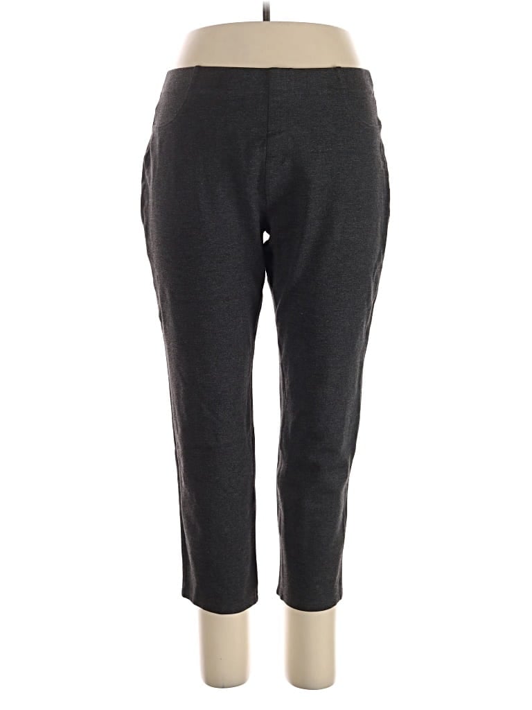 Pre-owned Karen Scott Sport Casual Pants In Gray