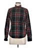 J.Crew 100% Cotton Plaid Green Long Sleeve Button-Down Shirt Size 6 - photo 1