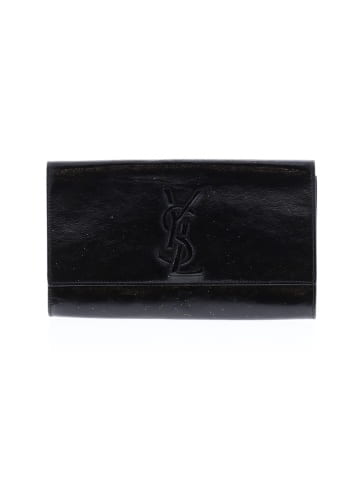 Yves Saint Laurent Textured Patent Monogram Large Belle De Jour Clutch (view 1)