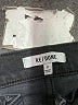 RE/DONE Solid Black Gray Jeans Size 27 waist - photo 7