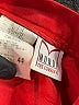 Mondi Solid Red Formal Skirt Size EU (IT) 44 / US 8 - photo 4