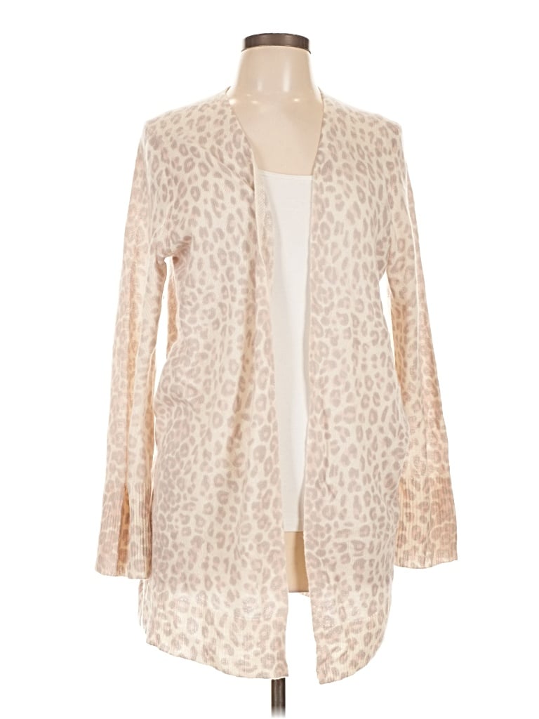 Pre-owned 360cashmere Cashmere Cardigan Sweater In Tan