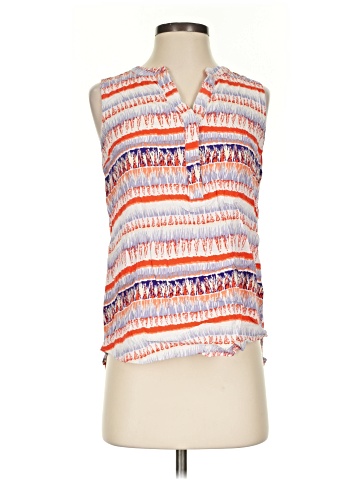 Sandra Sleeveless Button-Down Shirt (view 1)