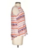 Sandra 100% Rayon Orange Sleeveless Button-Down Shirt Size S - photo 4