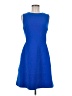 Ted Baker London Solid Blue Casual Dress Size 8 (3) - photo 1
