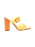 Assorted Brands Color Block Orange Sandals Size 8 - photo 1