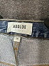 AGOLDE 100% Cotton Hearts Blue Jeans Size 26 waist - photo 7