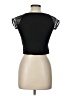 Unbranded Black Short Sleeve Top Size L - photo 2