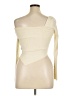 Missguided Ivory Long Sleeve Top Size M - photo 2