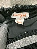 Cat & Jack 100% Recycled Polyester Stars Black Skirt Size 4T - photo 3