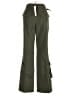 Urban Outfitters Plaid Green Cargo Pants Size 6 - photo 2