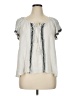 Mossimo Supply Co. Ivory Short Sleeve Blouse Size XL - photo 1