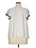 Mossimo Supply Co. Ivory Short Sleeve Blouse Size XL - photo 2