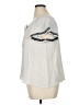 Mossimo Supply Co. Ivory Short Sleeve Blouse Size XL - photo 5