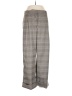 Democracy Plaid Tan Gray Casual Pants Size 8 (petite) - photo 1